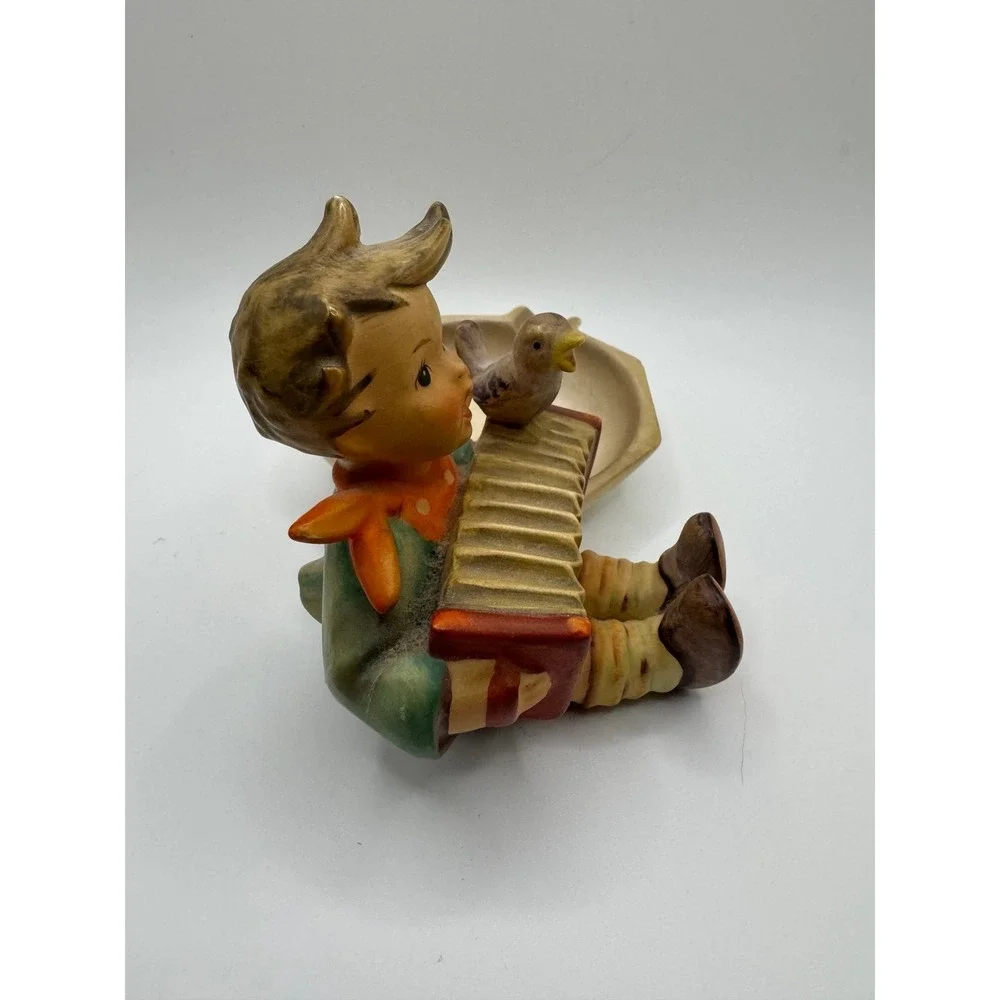 Vintage 1950's Hummel - 114 Let's Sing Trinket/Ashtray‎ Figurine 3.5inches